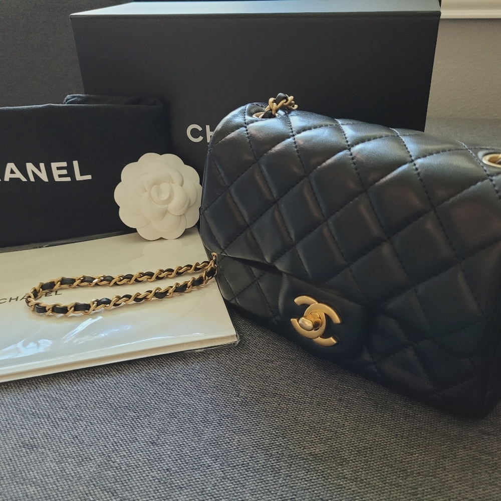Chanel Mini Square Pearl Crush Crossbody Bag - Picture 10 of 10